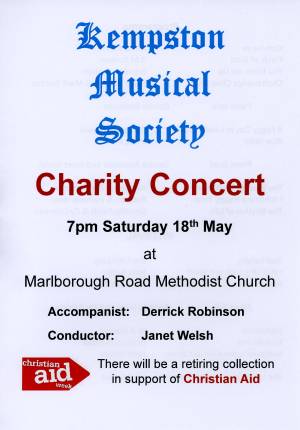 KMS Charity Concert for Christian Aid